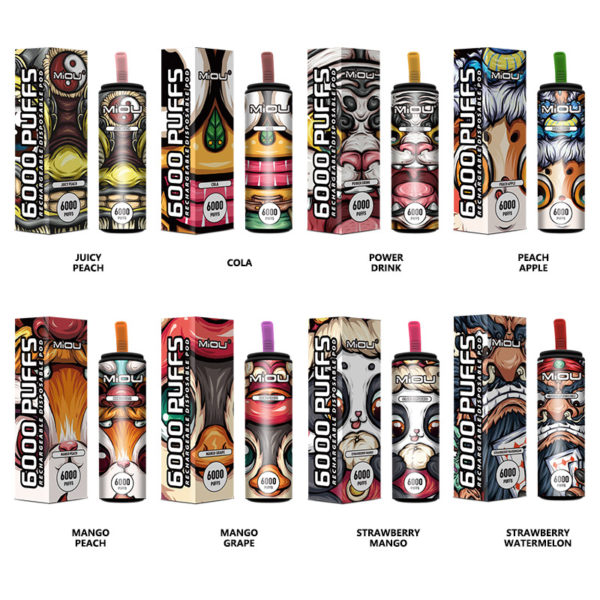 Miou 6000 puffs